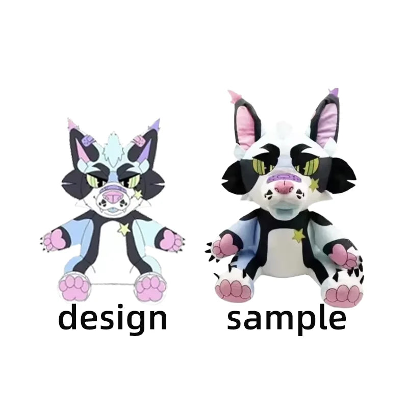 CE EN71 ASTM Custom Plushie Soft Cat Toy Anime Plush Toy Stuffed Animals Plush Custom Plush Toy