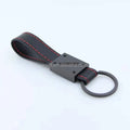 Custom LOGO Leather Keychain