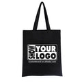 Custom Screen Printed Eco-Friendly Canvas Tote Bag with Letter Pattern High Quality Custom Sizes Available