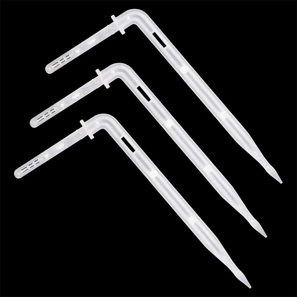 Bend Drip Arrow Dripper Potted Plants Watering Automatic Micro Irrigation System for 4/7mm Hose
