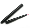 1PC Retractable Eyeliner Makeup Brush Metal Handle Synthetic Hair Lip Liner with Lid