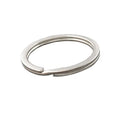 12mm 25mm 30mm Stainless Steel Double Flat Split Rings Key Chain Ring