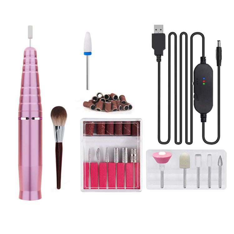 Machine Electric Nails Professional Brushless Rechargeable File Portable Profesional for Set Manicure Supplies Nail Drill