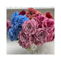 Centerpiece Flower Wedding Decoration Flowers Decor Seven Big Horn Roses for Lovers