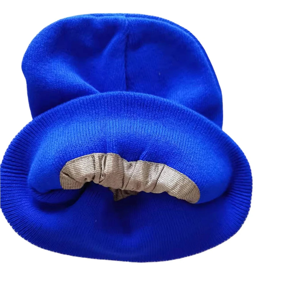 Faraday Fabric Winter EMF Blocking Digital Printing Radiation Shielding Beanie Hat for Travel