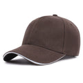 Wholesale Customized Sandwich Brim Fitted 6 Panel Hat