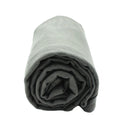 Promotion Custom 100% Polyester Microfiber Polar Fleece Fitness Throw Blanket with Logo Woven Solid Colour Character Pattern