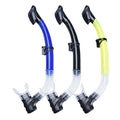 Food Grade Silicone Mouthpiece Dry Top Snorkeling Diving Left Side Snorkel Tube