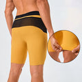 Ready-to-Ship Casual Solid Pattern Trail Running Cycling Shorts Quick-Dry Padded Liner Anti-Wrinkle Nylon-Spandex Quarter-Length