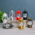 Colorful Hanging LED Lantern Storm Candle Lantern Holder