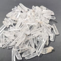 High Quartz Natural Clear White Crystal Strip Polished Tumbled Crystal Strips