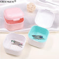 Multi Functional Nail Drill Bits Disinfection Box Nail Drill Bits Cleaning Disinfection Box Thickening Nail Tool Cleaning Box