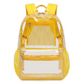 Customised School Bags Cute Pink Travel Shoulder Bagpack Transparent Pvc Clear Backpacks for Women's