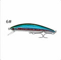 YJDM07 New Lighting 12cm 41g Minnow Fishing LureOrigin Hook Floating Fishing Hard Bait Mini Fishing Lure