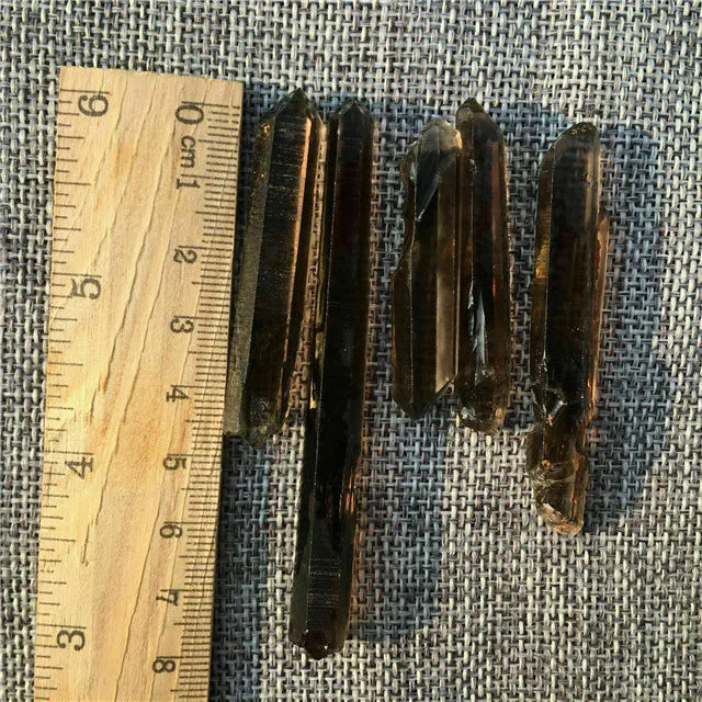 Wholesale Rough Raw Crystal Points Natural Lemurian Seed Smoky Quartz Minerals Specimen for Healing
