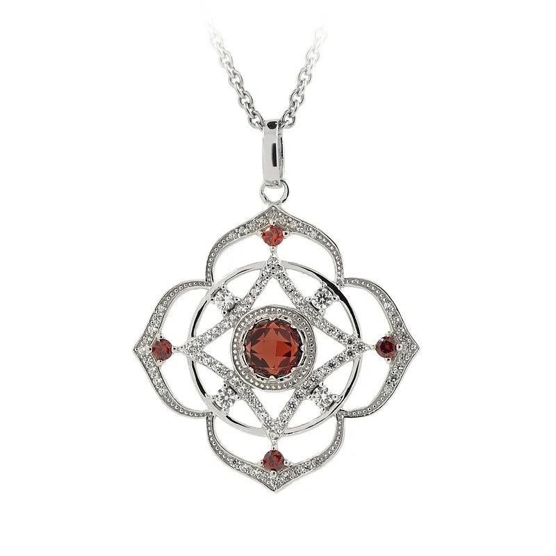Orgone Energy Chakra Jewelry Sterling Silver Seven Energy Necklace Symbol 7 Chakra Pendant for Woman Man