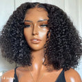 13x4 13x6 Lace Front Afro Kinky Curly Human Hair Wigs  for Black Women Factory Wholesale Cheap Curly Frontal Wig