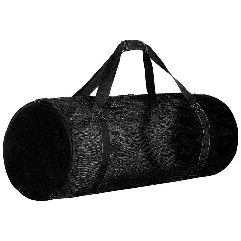 Diving Equipment Duffle Bag Spearfishing Snorkel Gear Mesh Bag for Gym Training Soccer Scuba Snorkeling Sports Equipment Bag