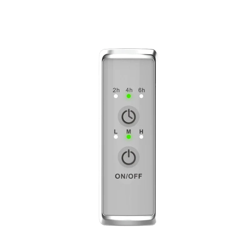 Rti-Tek TR1-32C Modern 300W 220V Timing Power Control Tricolor Stainless Steel IP21 Anti-flammable PC+ABS 70cm Towel Bars