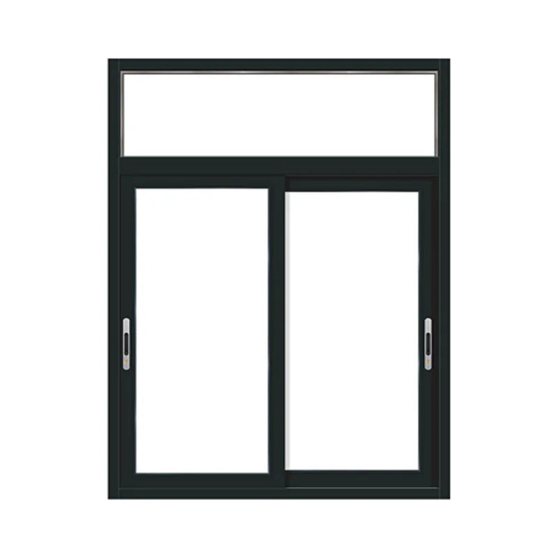 Hot Sale Windproof  Double Tempered Glass Aluminum Alloy Windows