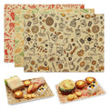 Hot Sale Wholesale Custom Printed Eco Friendly Bakery French Bread Cookie Pastry Packaging Kraft Greaseproof Paper