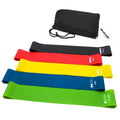 Best Seller TPE Fitness Bands Multicolor Exercise Bodybuilding 5 Level Home Gym Resistance Band Set