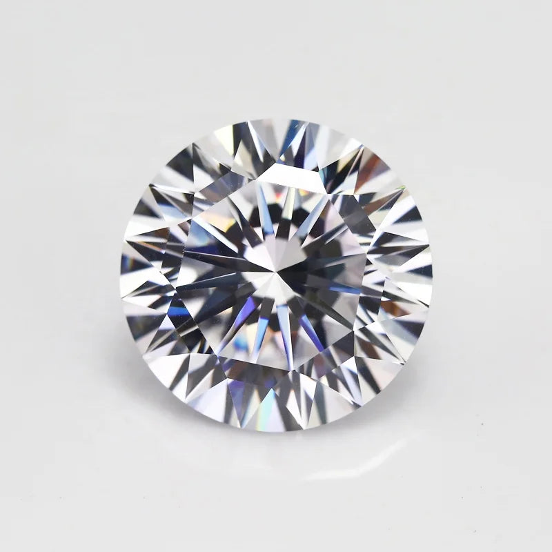 Baifu Jewelry Top Quality Brilliant Cut Loose Round White clear CZ
