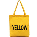 2023 New Eco-friendly Large Capacity Casual Tote Female Student's Fashion Shoulder Canvas Bag with Durable Zipper Pocket