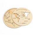 Hot Selling Wooden World Map Puzzle World Map for Kids Details MegaBDM