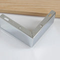 L-Shaped Furniture Metal Legs Chrome Furniture Legs Coffee Table Satin Nickel Steel Furniture Legs VT-03.165-1