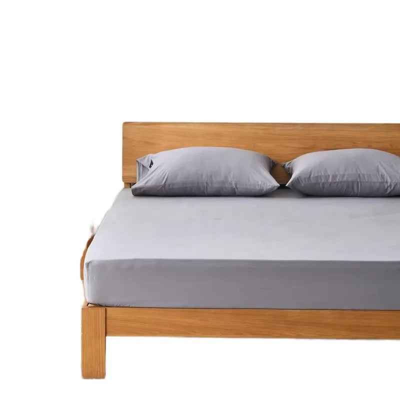 Luxury 400 TC Grounding Fitted Sheets 95% Pure Cotton With 5% Silver Bed Linen for Home