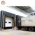Modern Design Inflatable Container Loading Dock Shelter with Automatic Door Seal PVC Rubber Cold Room Windproof Finished Surface
