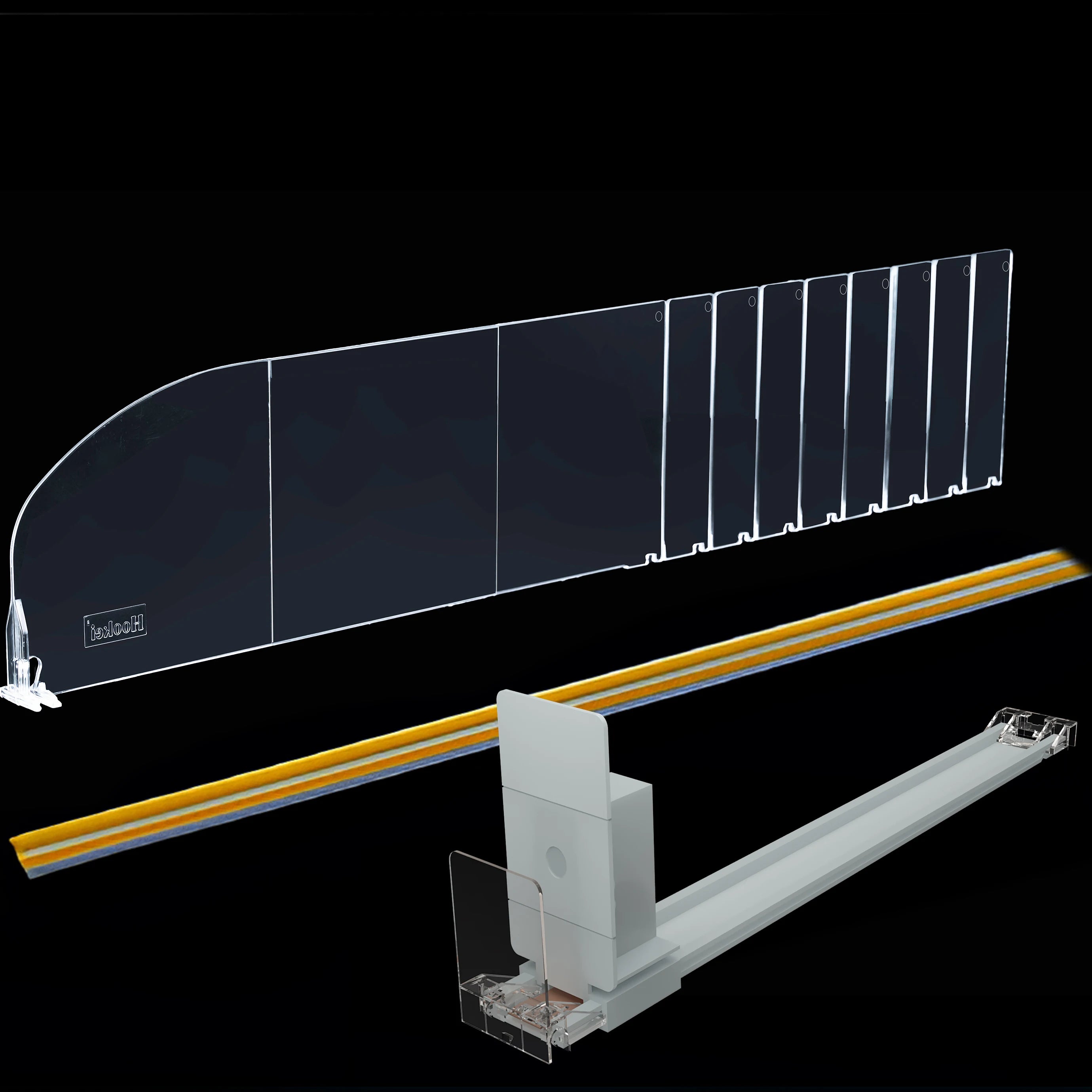 Customizable Automatic Plastic Tobacco Shelf Divider Pusher System Universal Cosmetic Electric Power Pusher Tray