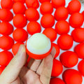 Private Label Ball Lip Balm Packaging Tube Watermelon Flavor SPF 30 Natural Lip Balm