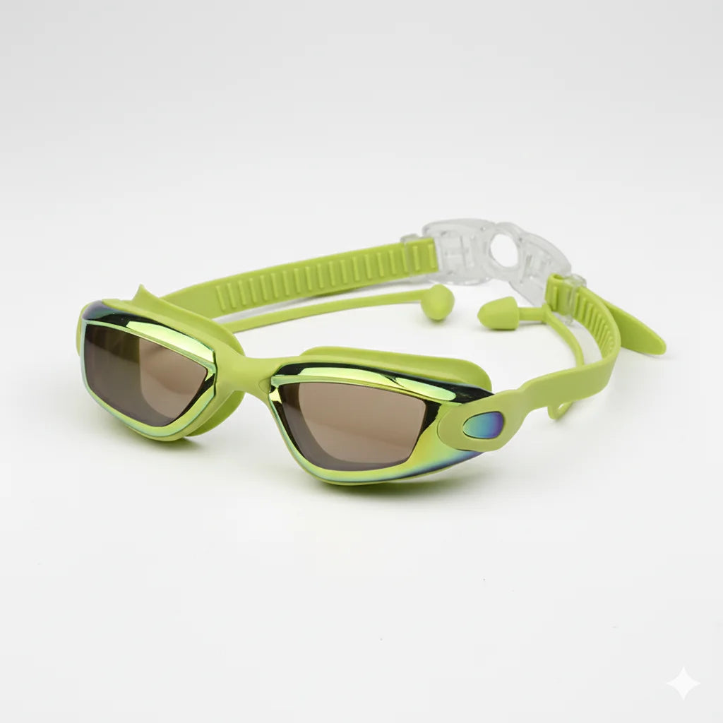 Customizable Adult Advanced Swimming Goggles Anti-Fog High Definition Silicone Swim Goggles Acceptable Degree