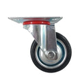 Industrial Black Rubber Casters for Russian Market with Steel Wheel Furniture CASTER