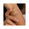 ERESI Cute Dainty Beaded Pearl Wrap Bracelets Women Charm 18k Gold Plated Stainless Steel Layered Bracelet Femme Jewelry Gift