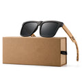 2021 New Wooden Handmade Men Fashion Polarized Eyewear Driving UV400 Eco Sunglasses