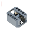 Plastic Injection Mold Component Gimbaled Lifter Base Insert Component