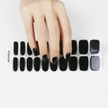 Huizi New Style Private  Custom Nail Polish Strips Real Stickers Gel Nail Sticker