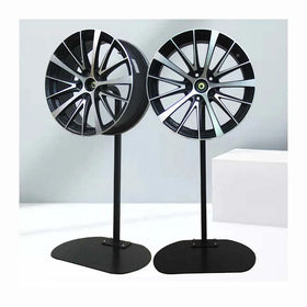 Car Accessories Heavy Duty Wheel Rim Display Stand Rotating Hub Display Rack