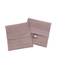 Custom Imprint Logo Microfiber Suede Leather Gift Jewellery Bags Wholesale