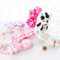 Wholesale Flannel Big Bow Hair Bands Skin Care Makeup Headbands for Women