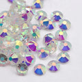 High Grade AB Flatback Non-Hotfix Rhinestones Transparent SS20 Bling Nail Crystal Glass for Nail Art Garment Shoes Bags
