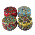 New Design Classic Candy Tea Tin Box Gift Tin Can 4.4 oz 2.2 oz Candle Tin Container for Scented Candle