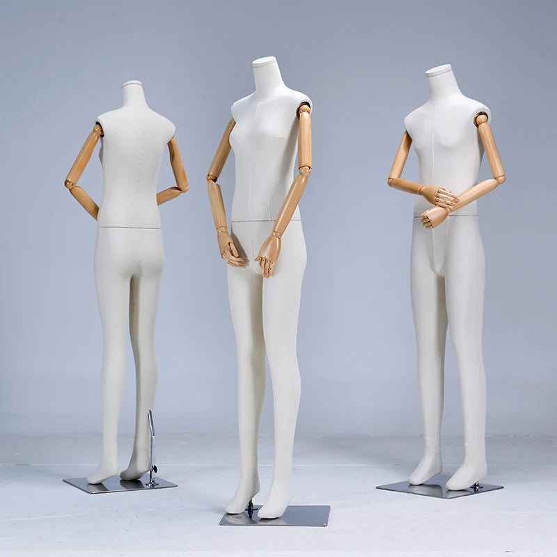 Female Standing Mannequin Without Head Full Body Woman