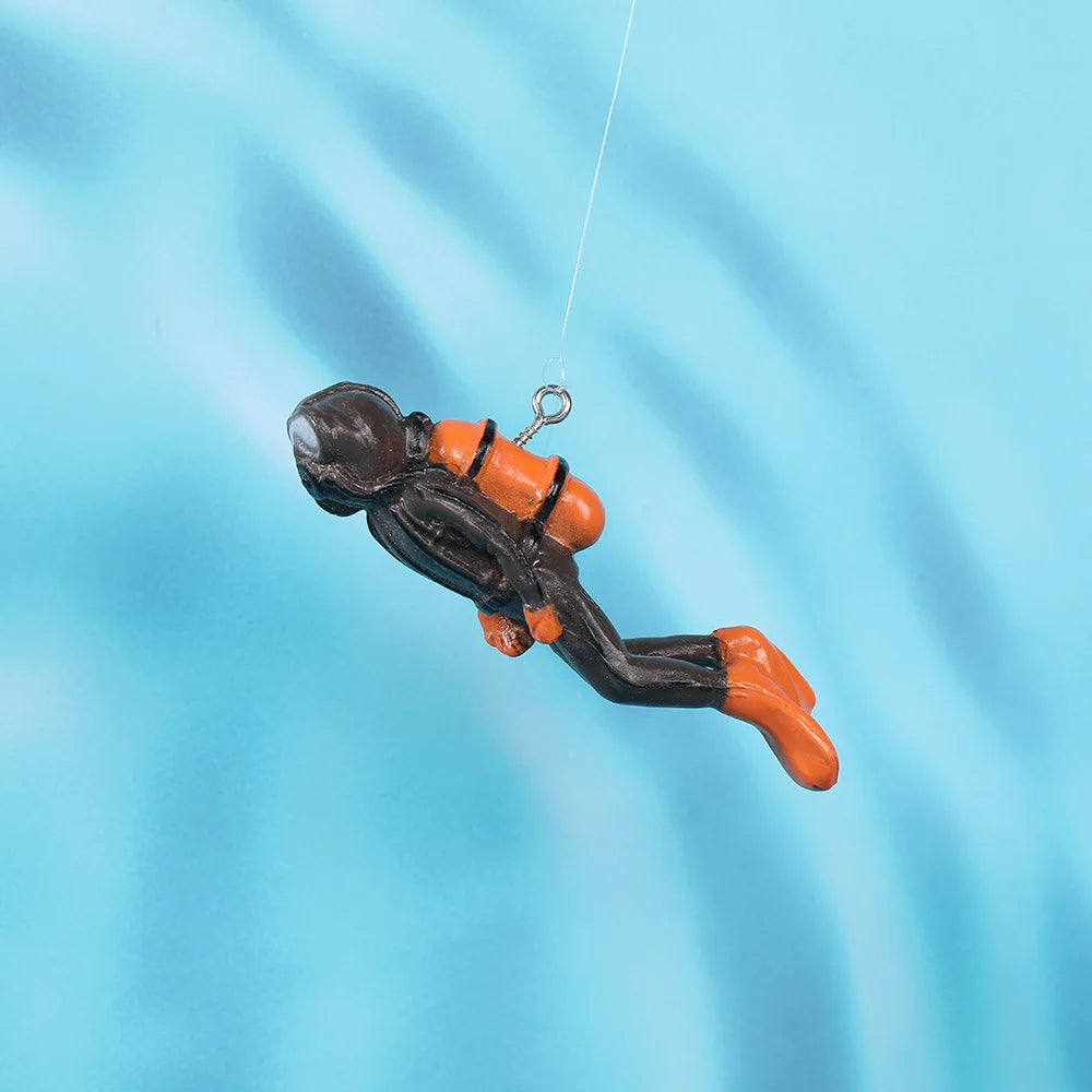 New Fish tank Diver Scenery Figurine Floating Ball Aquarium Decoration