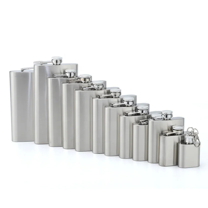 Personalized Custom Engraving Stainless Steel Hip Flask 10oz Men Camping Gift Whisky Hip Flask
