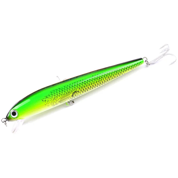 RVOB Best Sinking Minnow Fishing Hard Lures China Big Minnow 180mm 7inch 30g 1oz OPP Bag OEM ODM ABS Plastic 3D Lure Eyes 100pcs
