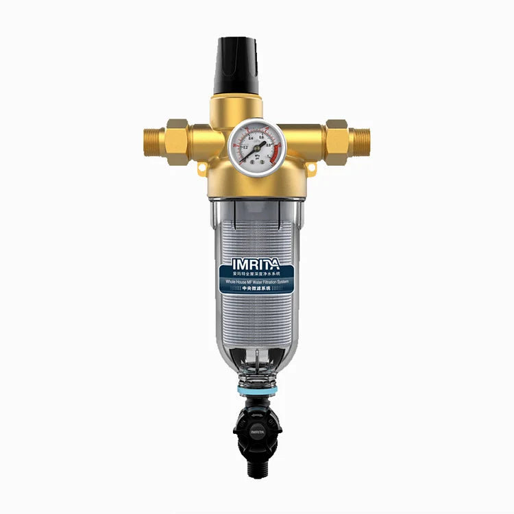 Prefilter IMRITA Home Sediment 5000L/h Spin Down Reusable Filtre a Eau Pre Water Filter for Washing Machine